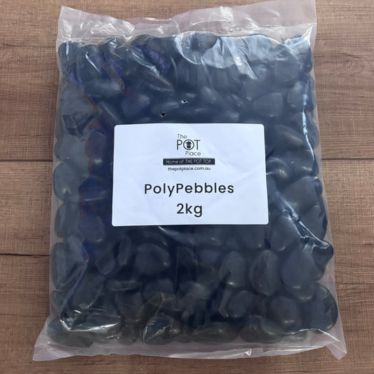 PolyPebbles 2kgs • Black