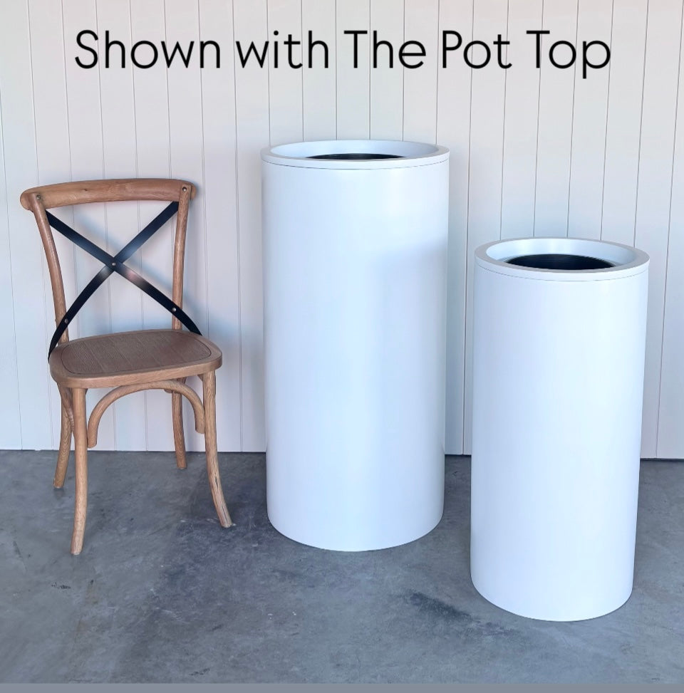Pot Top • White