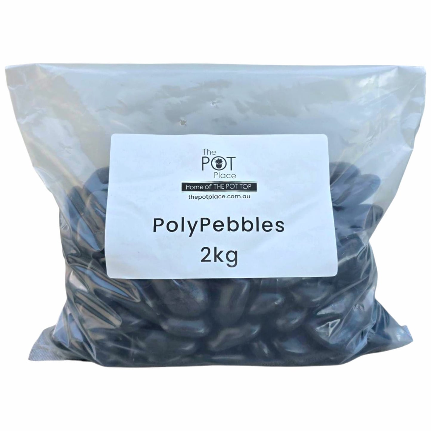 PolyPebbles 2kgs • Black